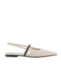 Brunello Cucinelli Slingback Flats