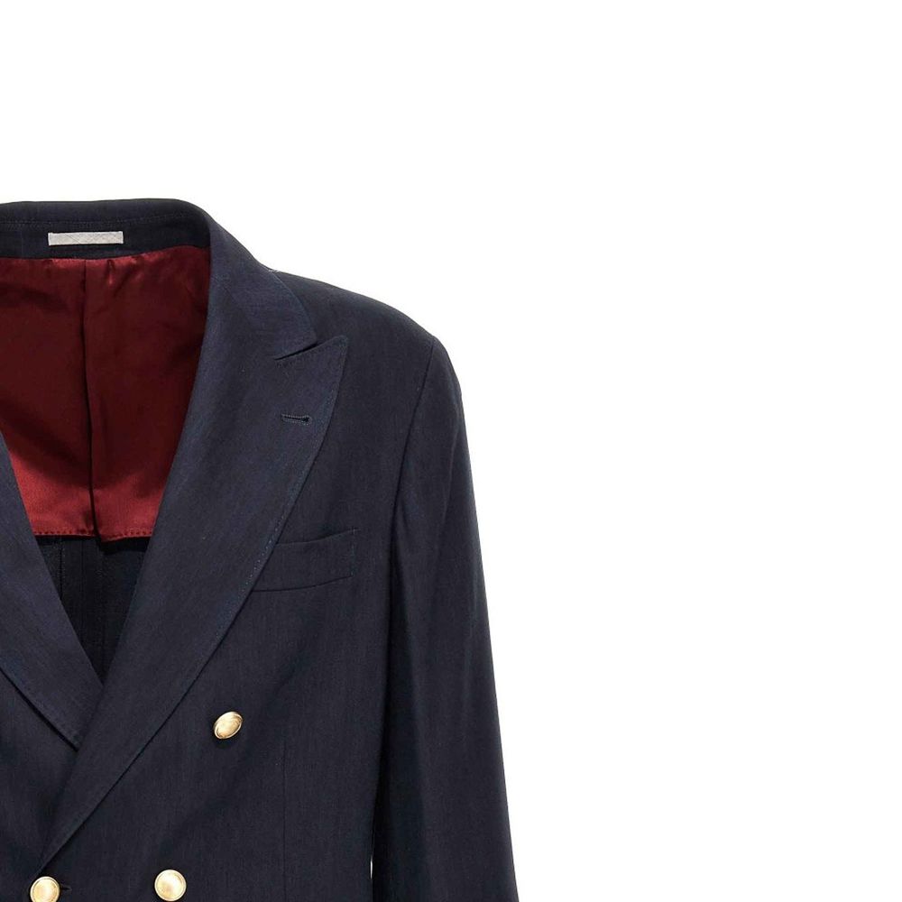 Brunello Cucinelli Linen And Wool Jacket