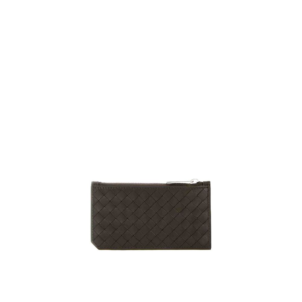 Porte-cartes en cuir Intrecciato Bottega Veneta