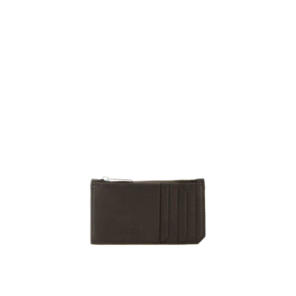 Porte-cartes en cuir Intrecciato Bottega Veneta
