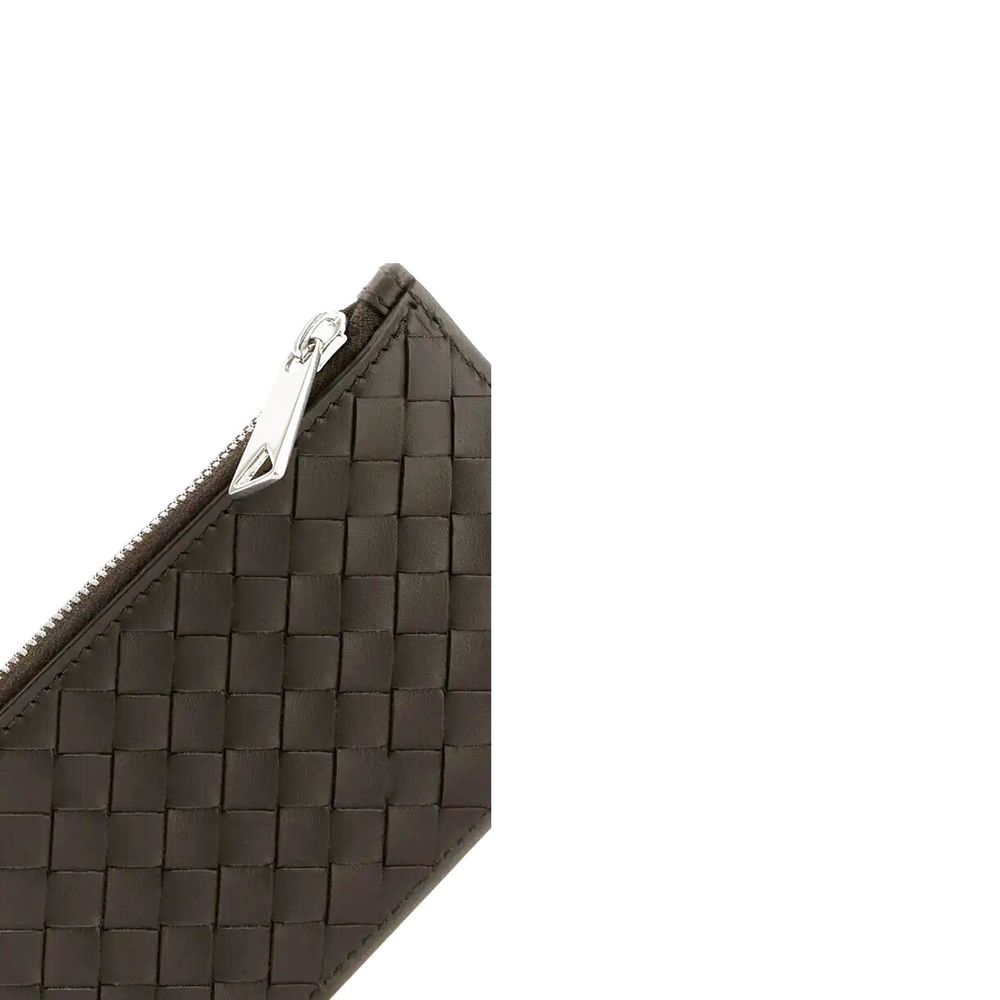 Porte-cartes en cuir Intrecciato Bottega Veneta