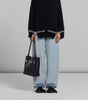 Marni Small Leather Museo Hobo Bag