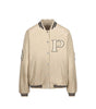 Prada Padded Leather Varsity Jacket