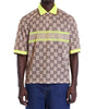 Gucci GG Supreme Perforated Polo