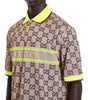 Gucci GG Supreme Perforated Polo