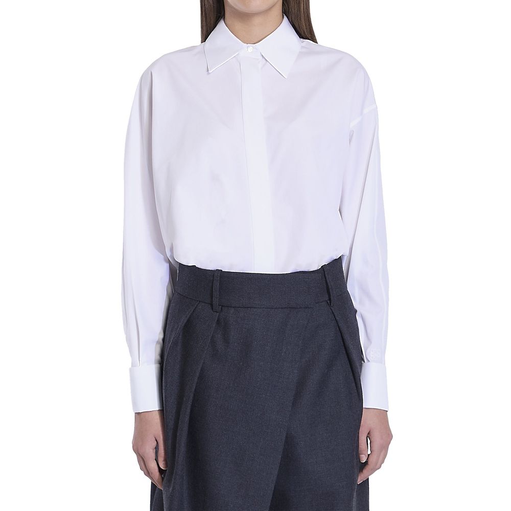 Loewe Draped Cotton Shirt