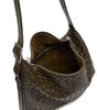 Bottega Veneta Traveller Medium Intrecciato Leather Hobo Bag