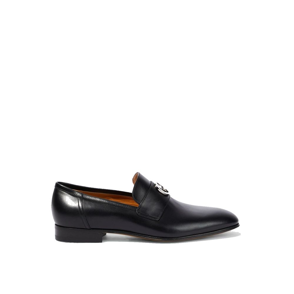 Mocassins en cuir Gucci à GG entrelacés