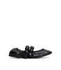 Alaïa Sphere Leather Mary Jane Flats