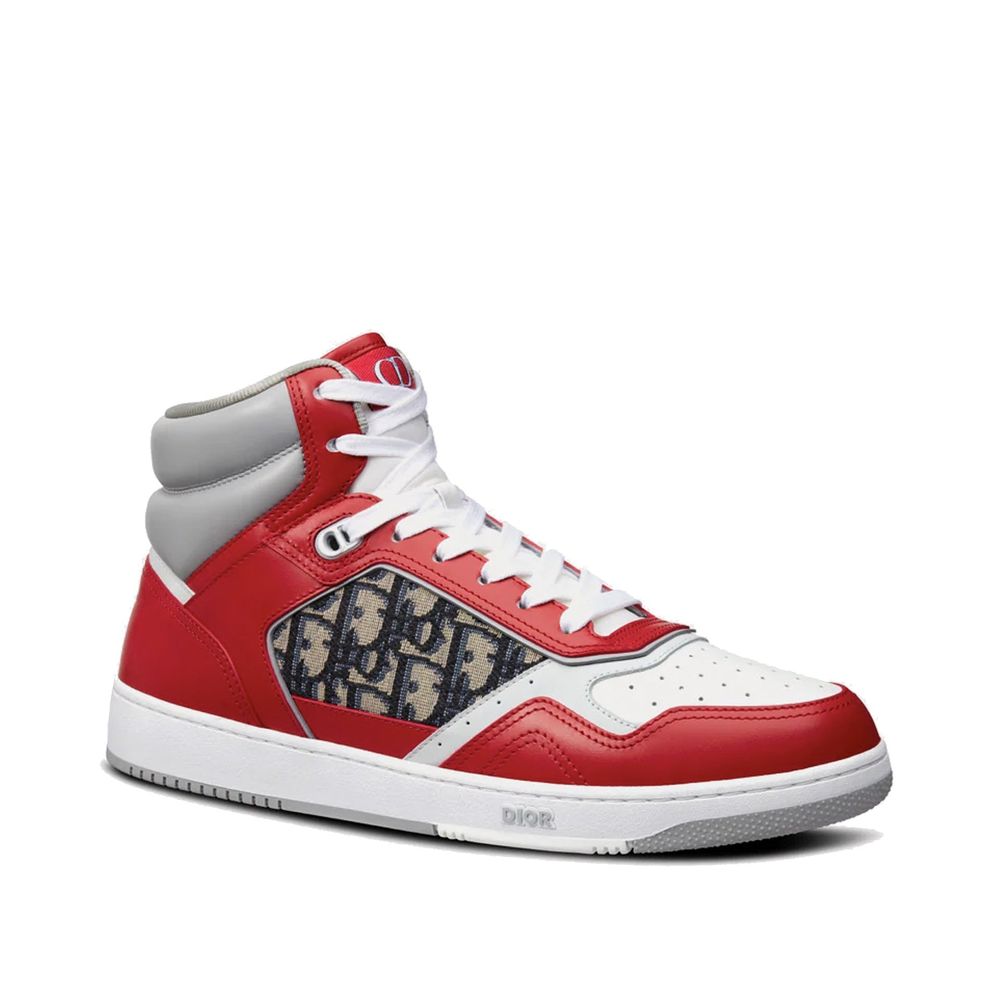 Dior Oblique High-Top Sneakers