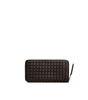 Bottega Veneta Intrecciato Zip Around Wallet