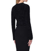 Balenciaga Crop Bouclé Cardigan