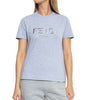 T-shirt en coton avec logo Fendi
