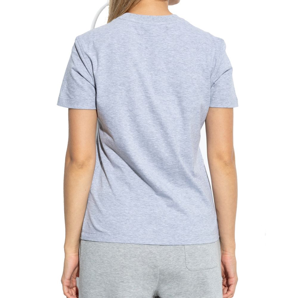 T-shirt en coton avec logo Fendi