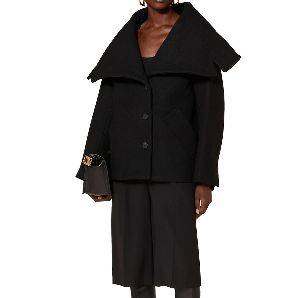 Veste à col drapé Jacquemus Le Caban Caruso