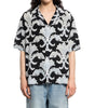Valentino Garavani Metamorphos Wall Print Bowling Shirt
