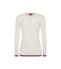 Gucci Ribbed-Knit Silk T-Shirt