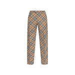 Burberry Wool Blend Check Pants