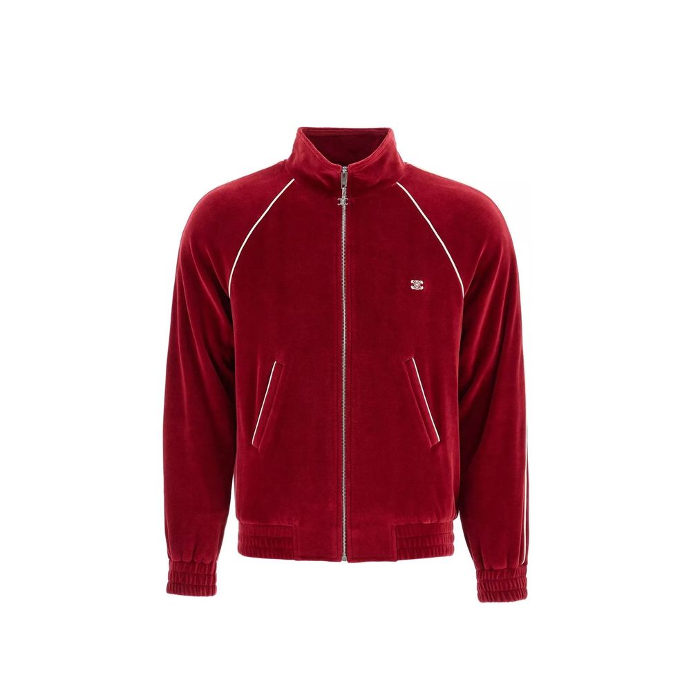 Sweat-shirt en velours Céline Triomphe