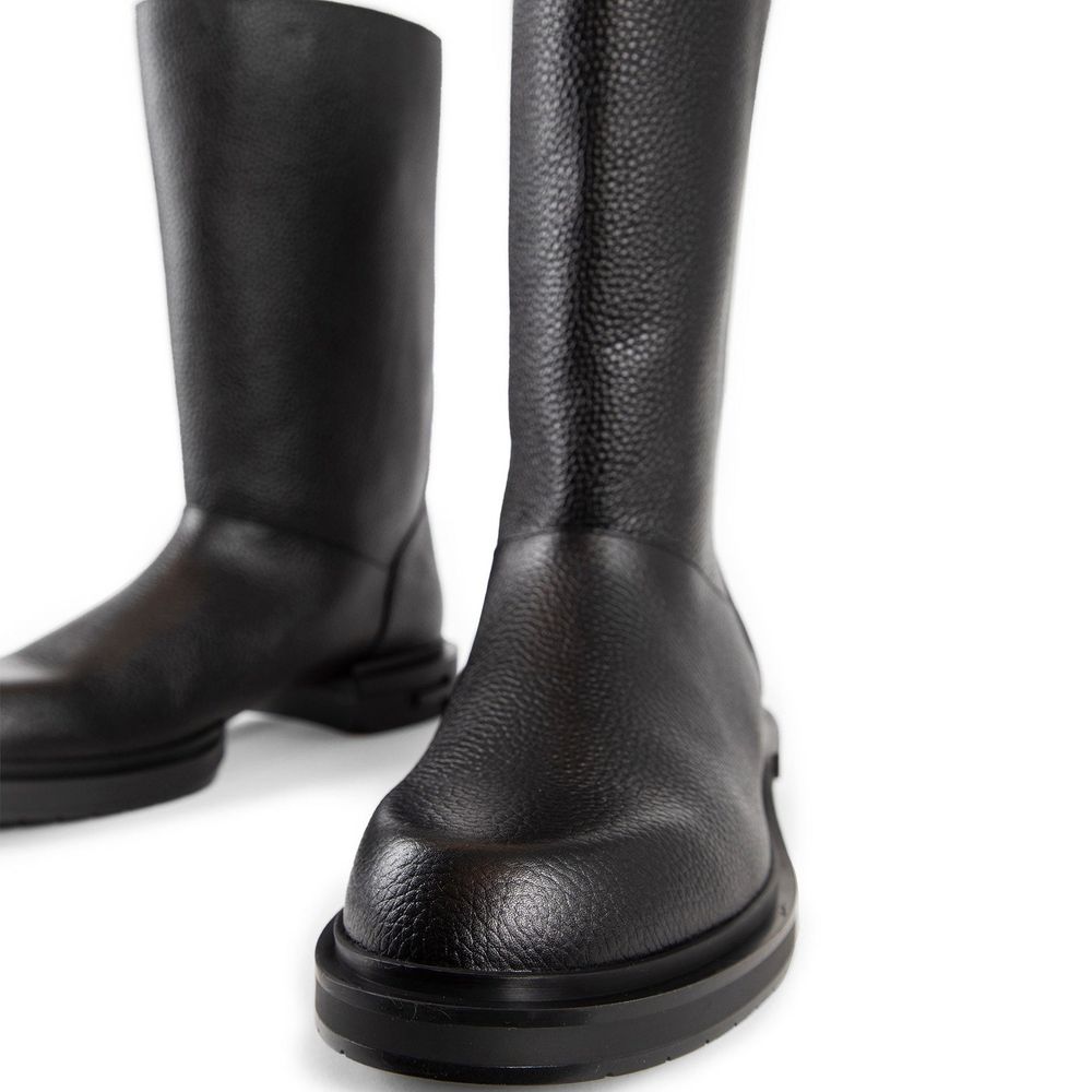 Bottes à monture en cuir Fendi