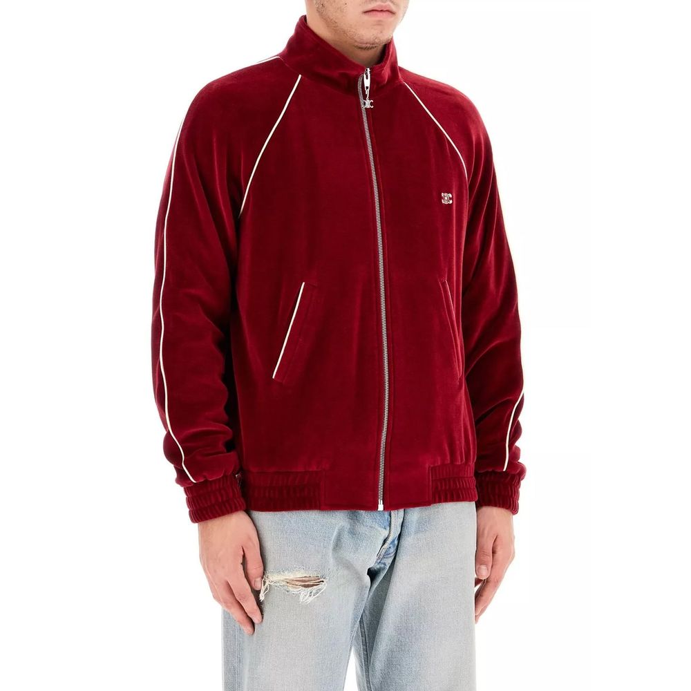 Sweat-shirt en velours Céline Triomphe