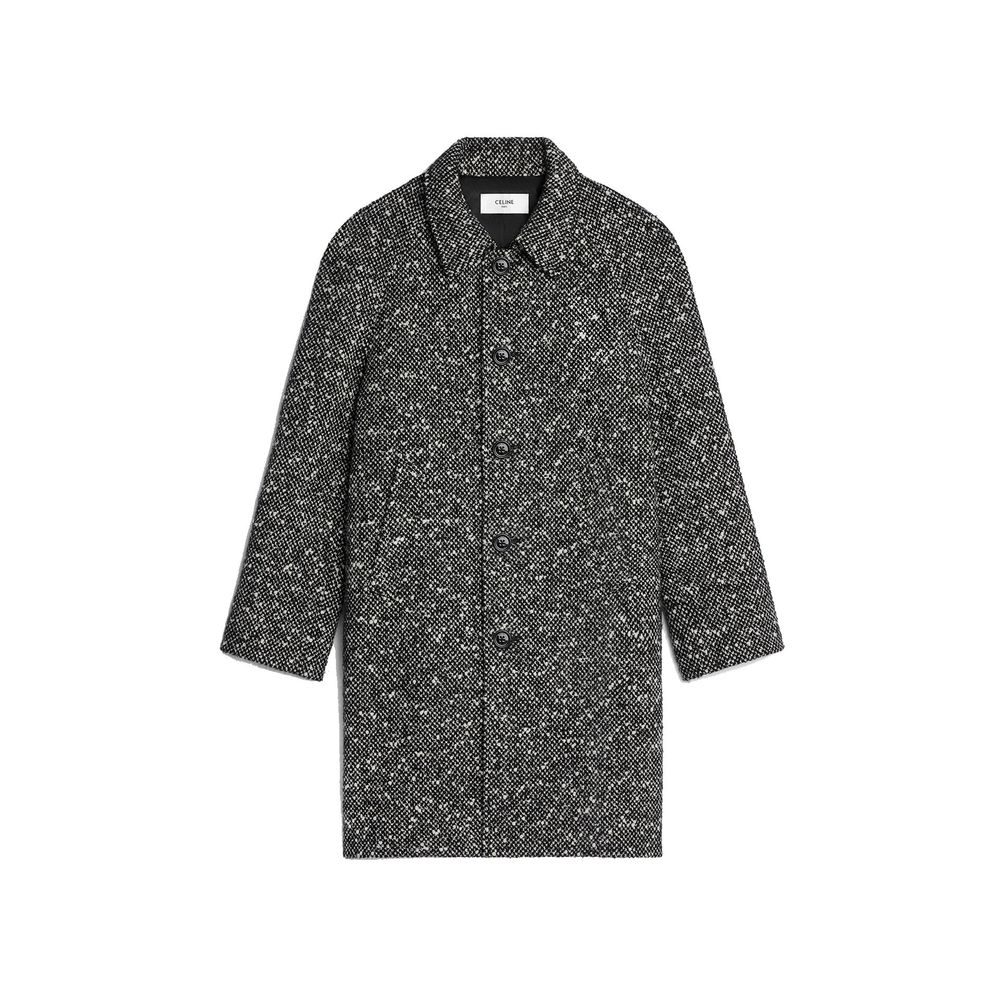 Manteau en tweed de laine Céline Camden