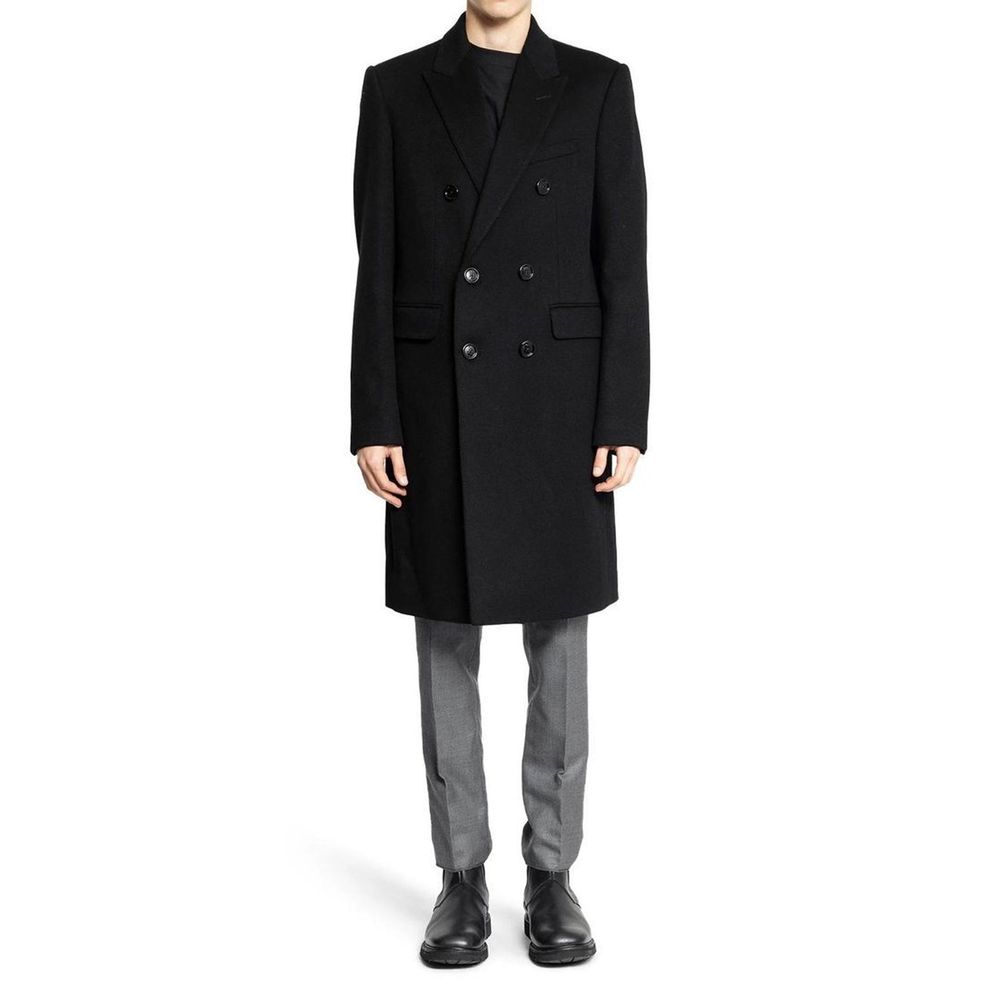 Manteau en laine classique Céline
