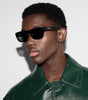 Lunettes de soleil à monture rectangulaire Gucci