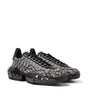 Jimmy Choo Diamond JC Monogram Glitter Leather Sneakers