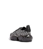 Jimmy Choo Diamond JC Monogram Glitter Leather Sneakers
