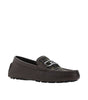 Fendi Leather Monogram Loafers