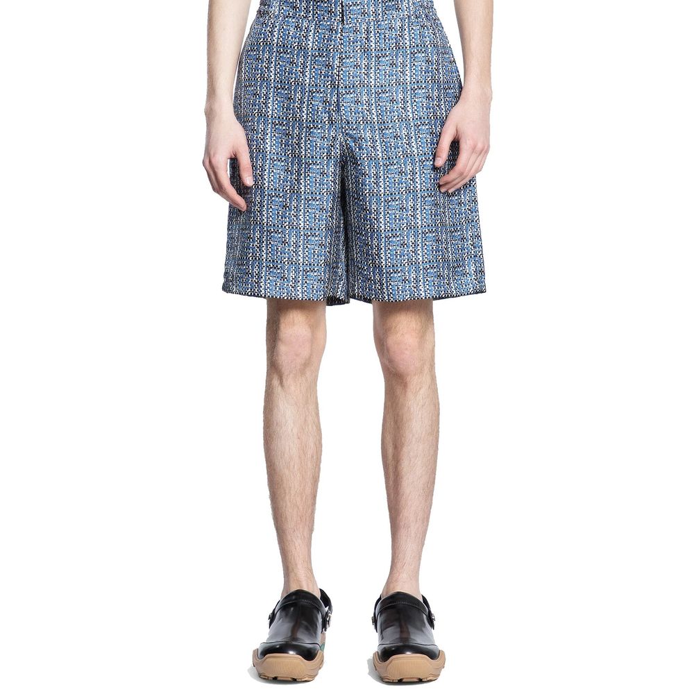 Short en soie imprimé Fendi