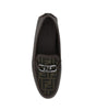 Fendi Leather Monogram Loafers