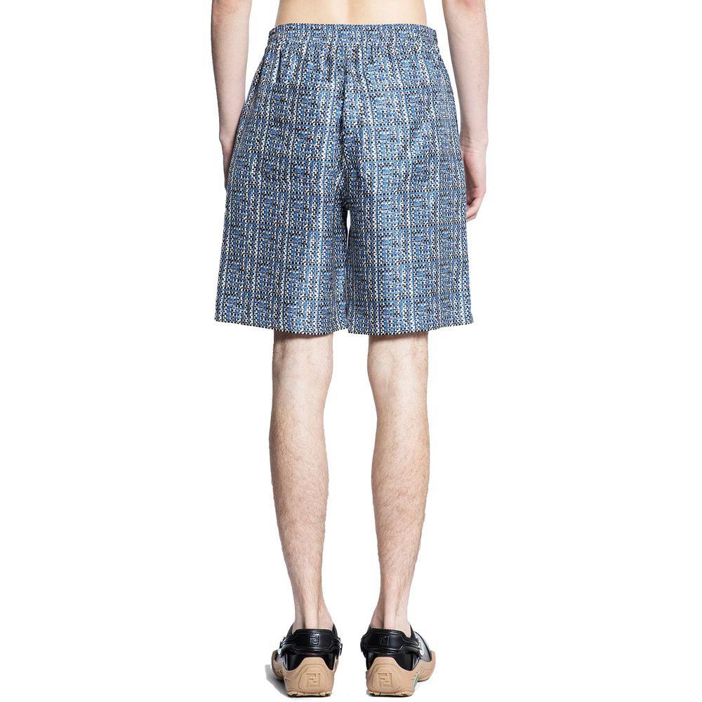 Short en soie imprimé Fendi