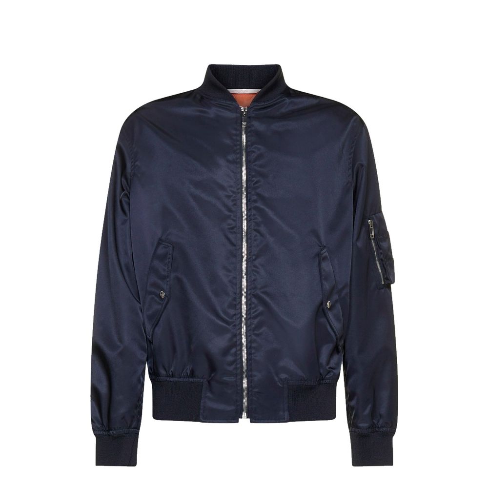 Valentino Printed Neon Universe Bomber Jacket