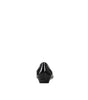 Prada Brushed Leather Cut-Out Ballerina Flats