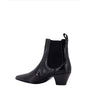Bottines Chelsea en cuir effet serpent Celine