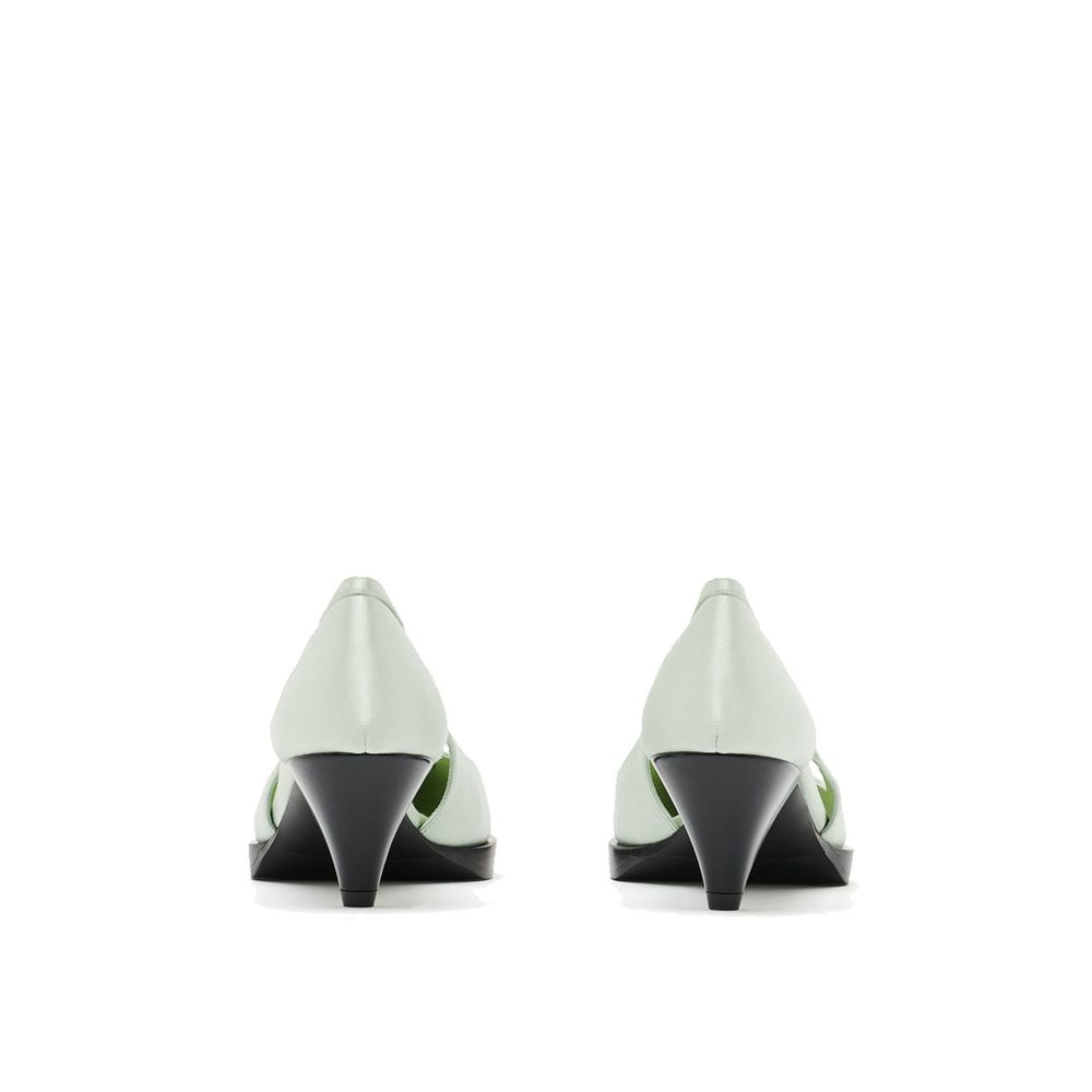 Escarpins Prada en satin découpé