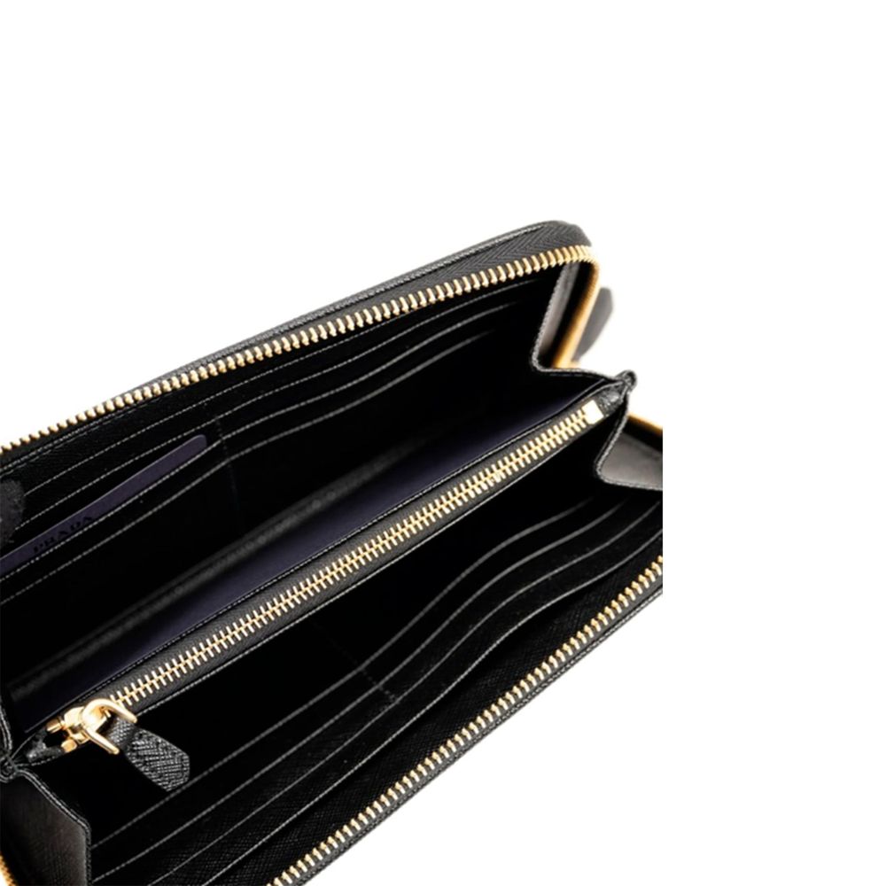 Portefeuille Prada en nylon avec logo