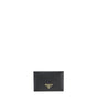Porte-cartes en cuir Prada