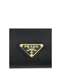 Porte-cartes en cuir Prada