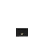 Prada Logo Leather Card Holder