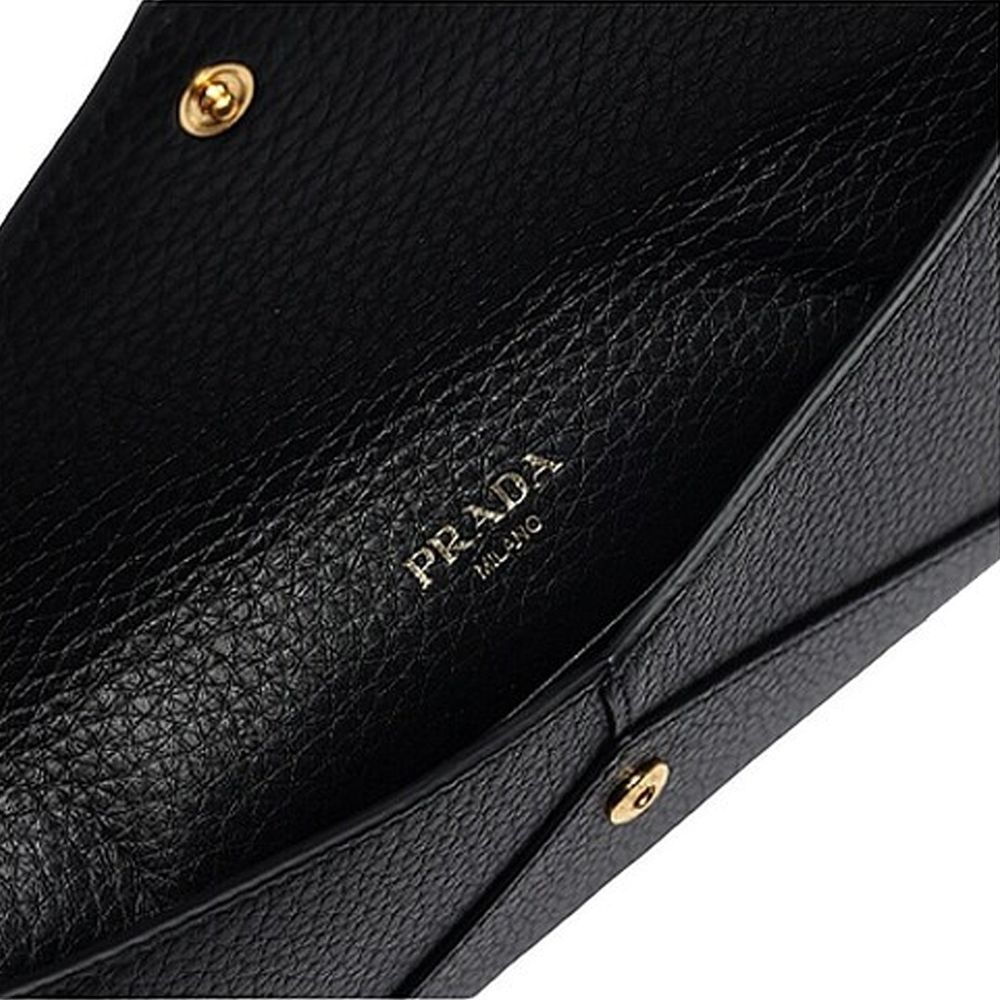Portefeuille en cuir Prada