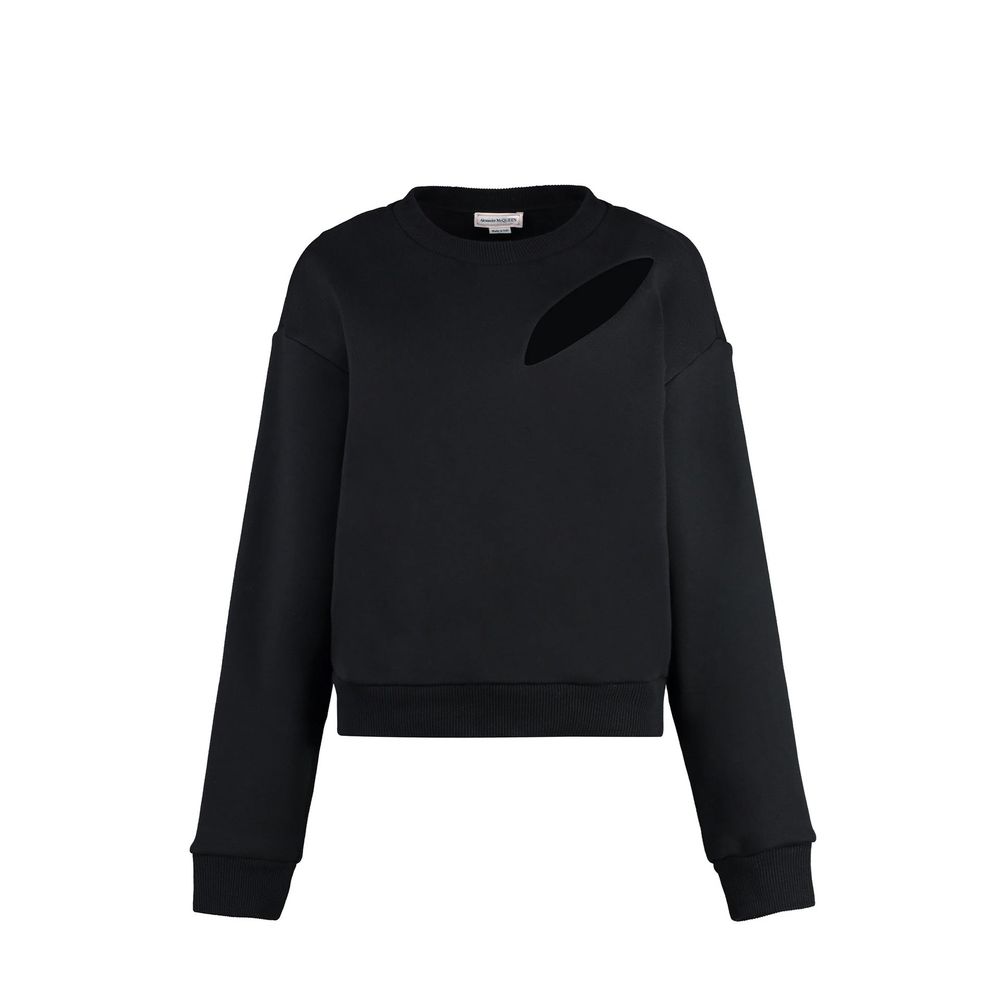 Sweat-shirt en coton Alexander McQueen