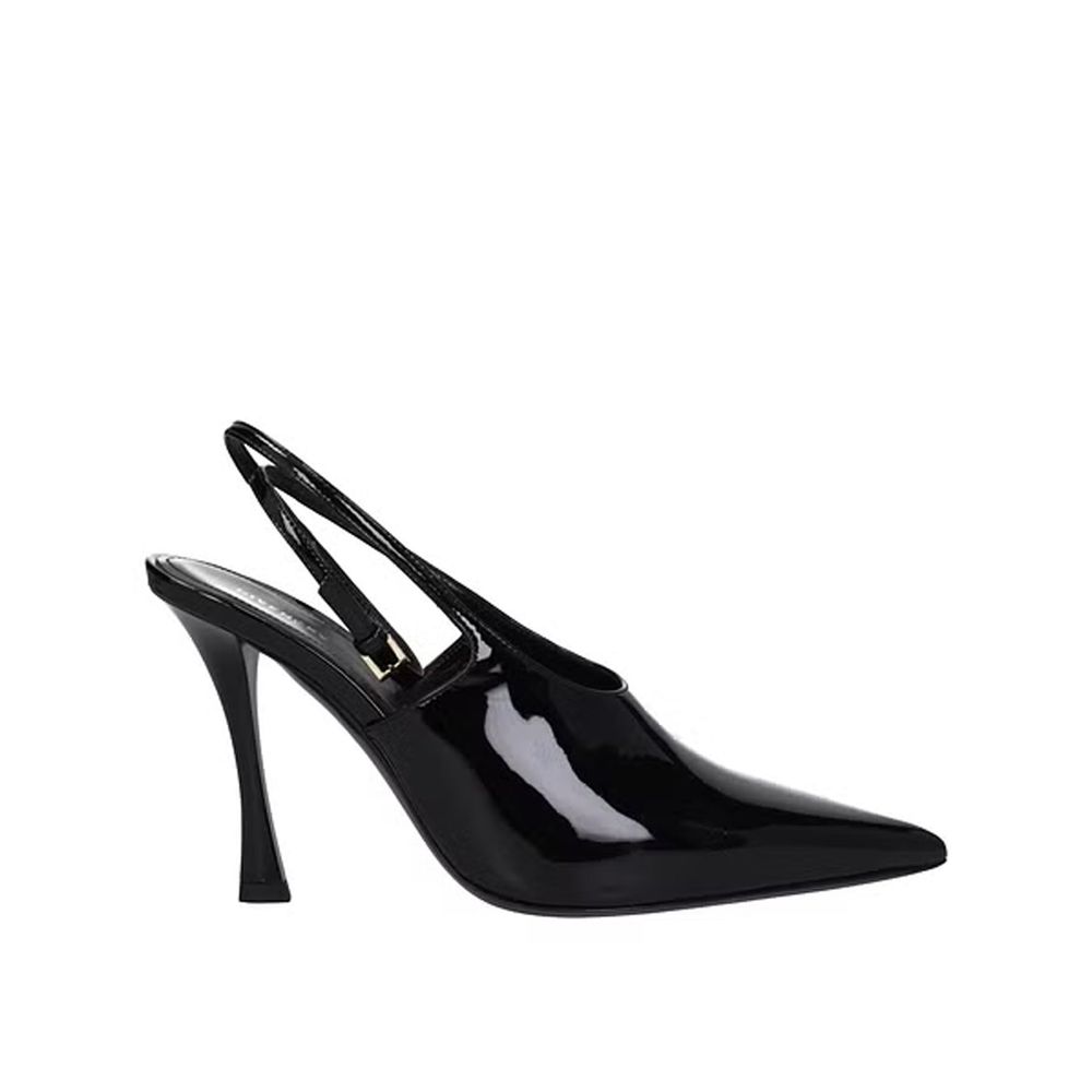 Escarpins à bride arrière en cuir Givenchy