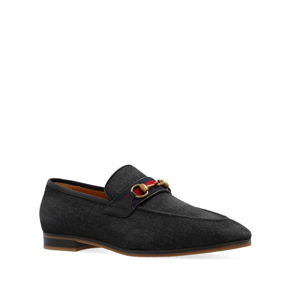 Mocassins en jean Gucci