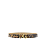 Ceinture en cuir avec logo Dolce &amp; Gabbana