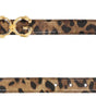 Ceinture en cuir avec logo Dolce &amp; Gabbana