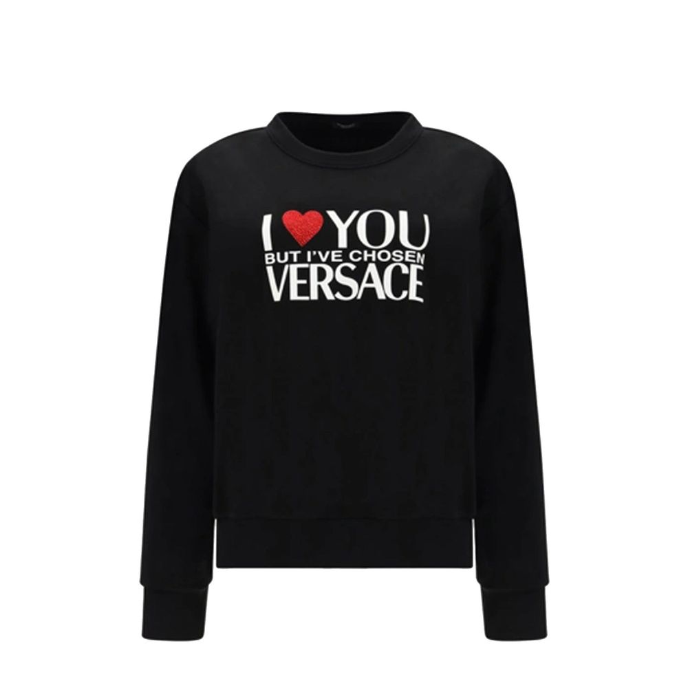 Versace Cotton Logo Sweatshirt