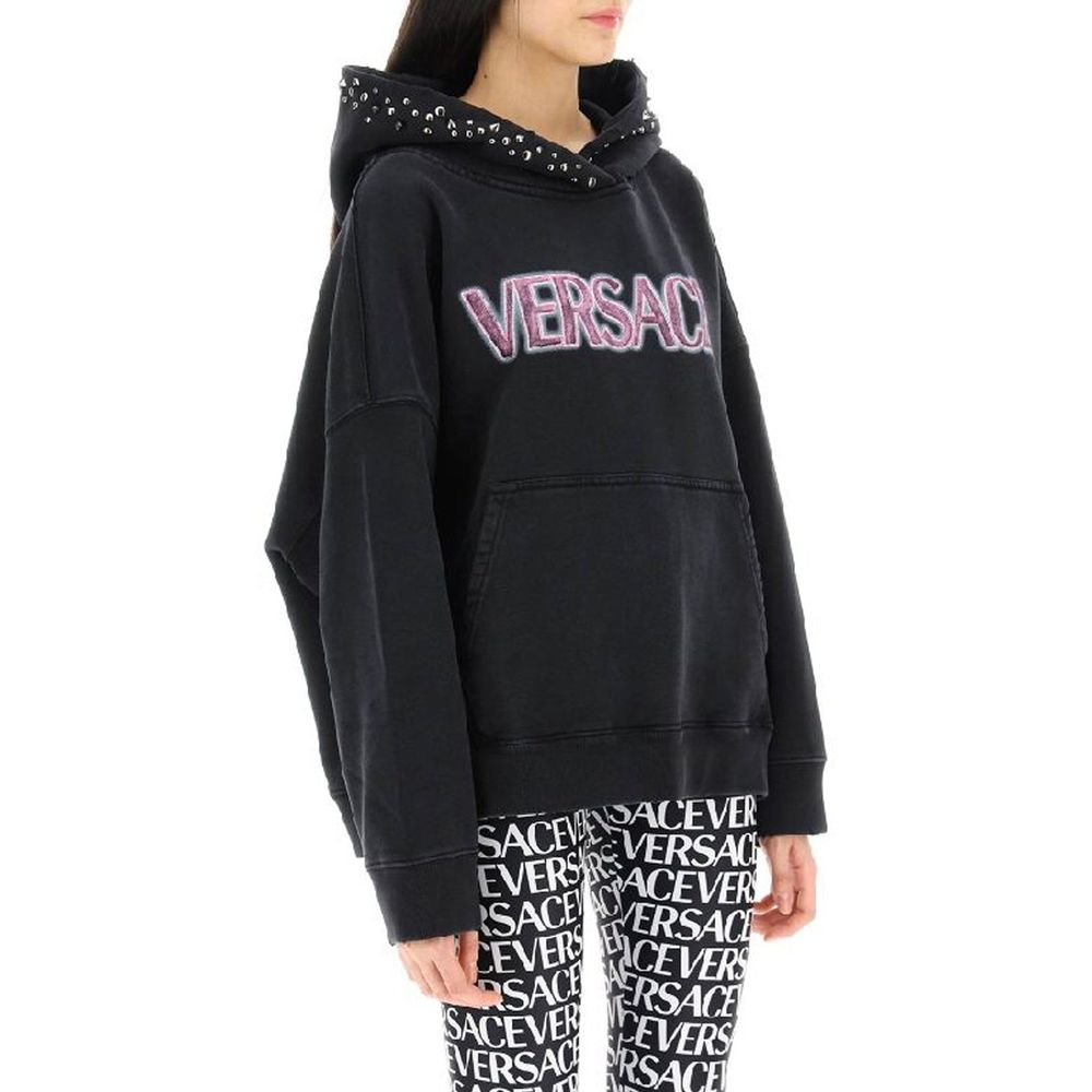 Versace Cotton Logo Sweatshirt